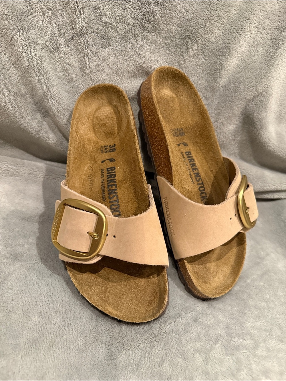 Birkenstock Madrid big buckle slides